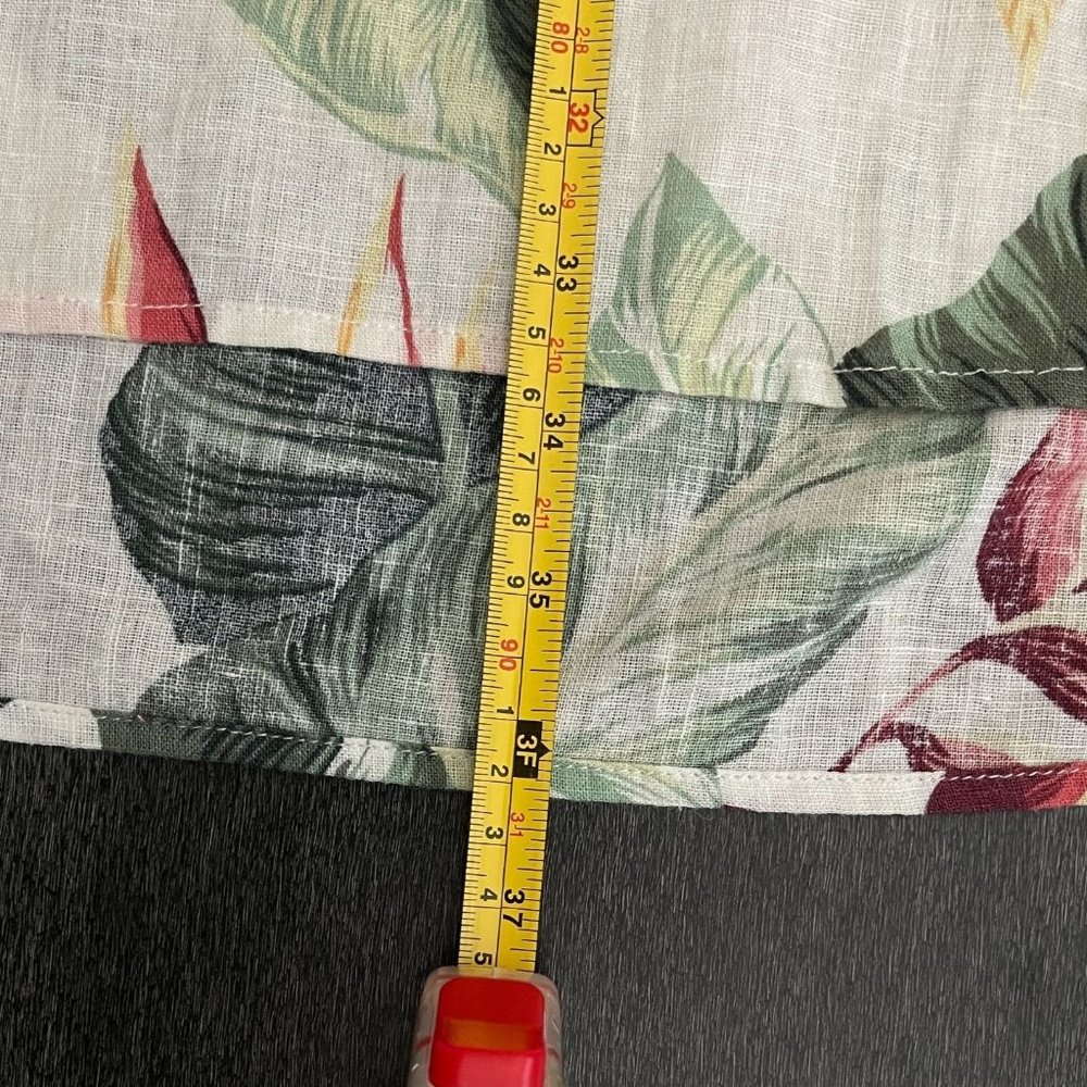 Rails Floral Print Drawstring Tie Linen Dress, Si… - image 6